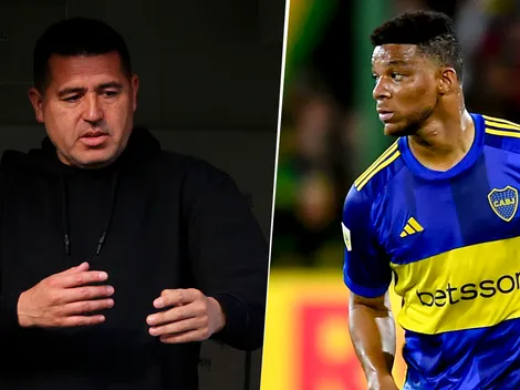 Riquelme habló de Fabra tras los silbidos de los hinchas de Boca