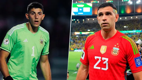 Emiliano Martínez habló de Leandro Brey.