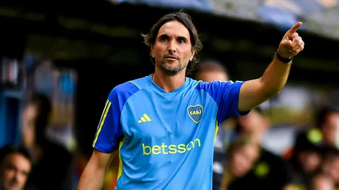 Diego Martínez prueba opciones.