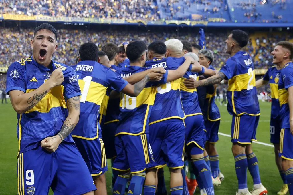 La Sub 20 de Boca en 2023 (Getty Images)