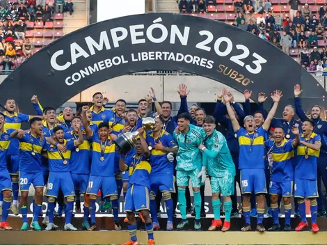 Se confirmó el grupo de Boca en la Copa Libertadores Sub 20