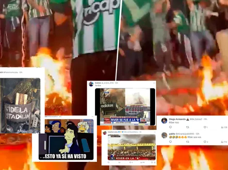 Atlético Nacional prendió fuego su cancha y estallaron los memes de Boca para River