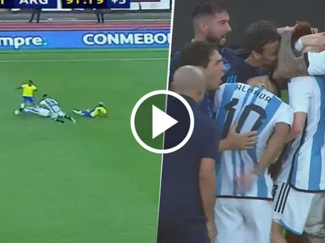 Festejaron los pibes de Boca: Argentina le ganó a Brasil y se clasificó a los Juegos Olímpicos