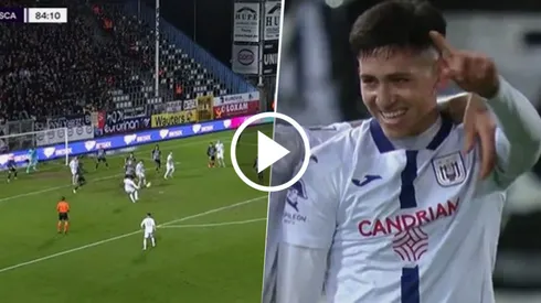 Luis Vázquez anotó otra gran gol en Europa. (Captura)