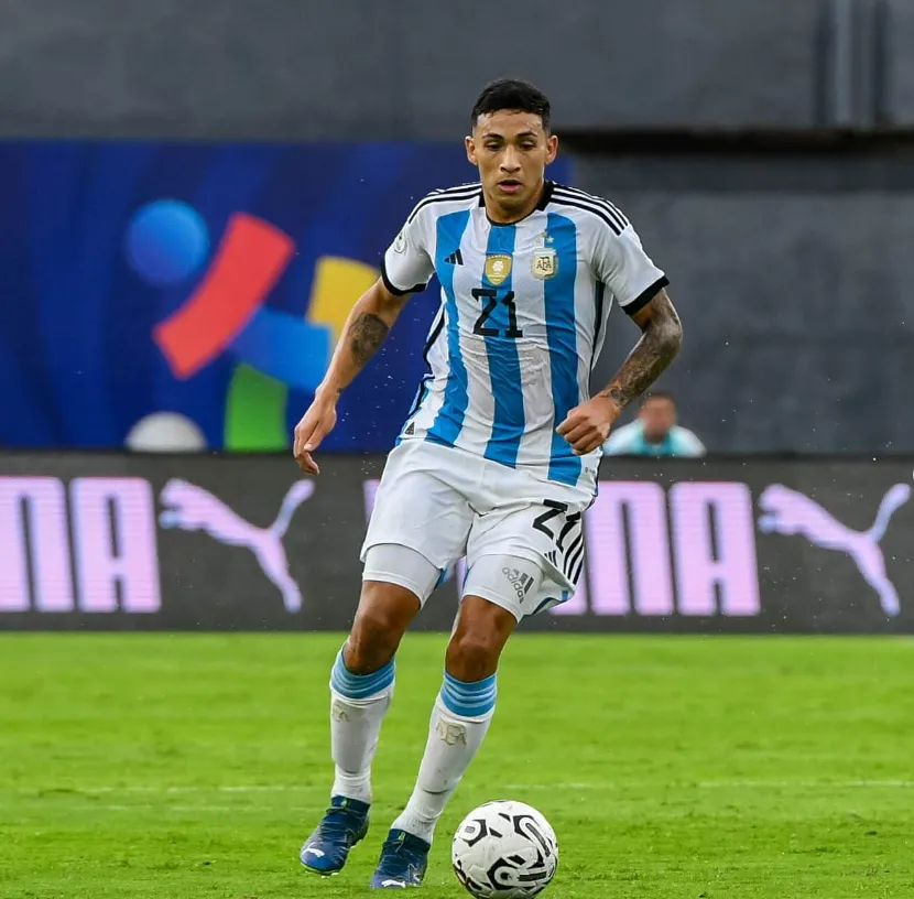 Equi Fernández, titular ante Brasil. (Instagram)