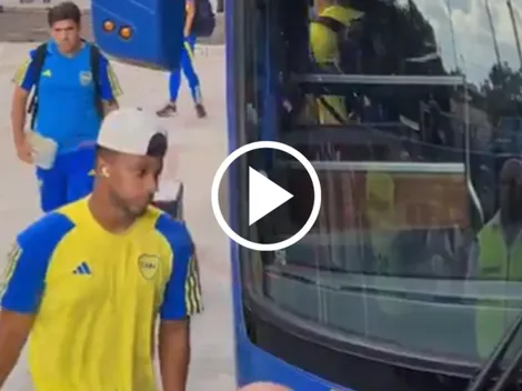 VIDEO | El grito de los hinchas de Boca para Fabra antes del partido que nada tuvo que ver con los silbidos posteriores