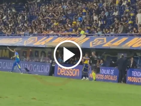 VIDEO | La reacción de Frank Fabra a los silbidos de los hinchas de Boca en La Bombonera