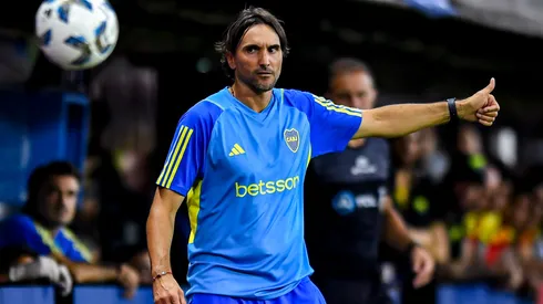 Diego Martínez fue positivo tras el empate de Boca. (Getty)