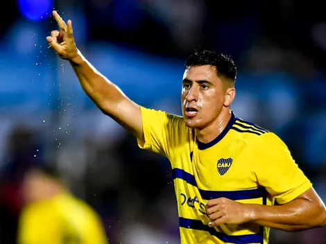 Merentiel reveló a qué juega con Cavani y Saracchi en la concentración de Boca