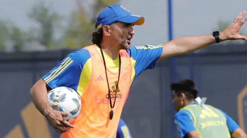 Diego Martínez tomó una decisión con una figura de Boca. (Boca Oficial)