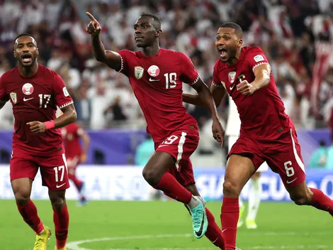 El 9 de Qatar que Macri le ofreció a Riquelme hizo el gol del pase a la final de la Copa de Asia