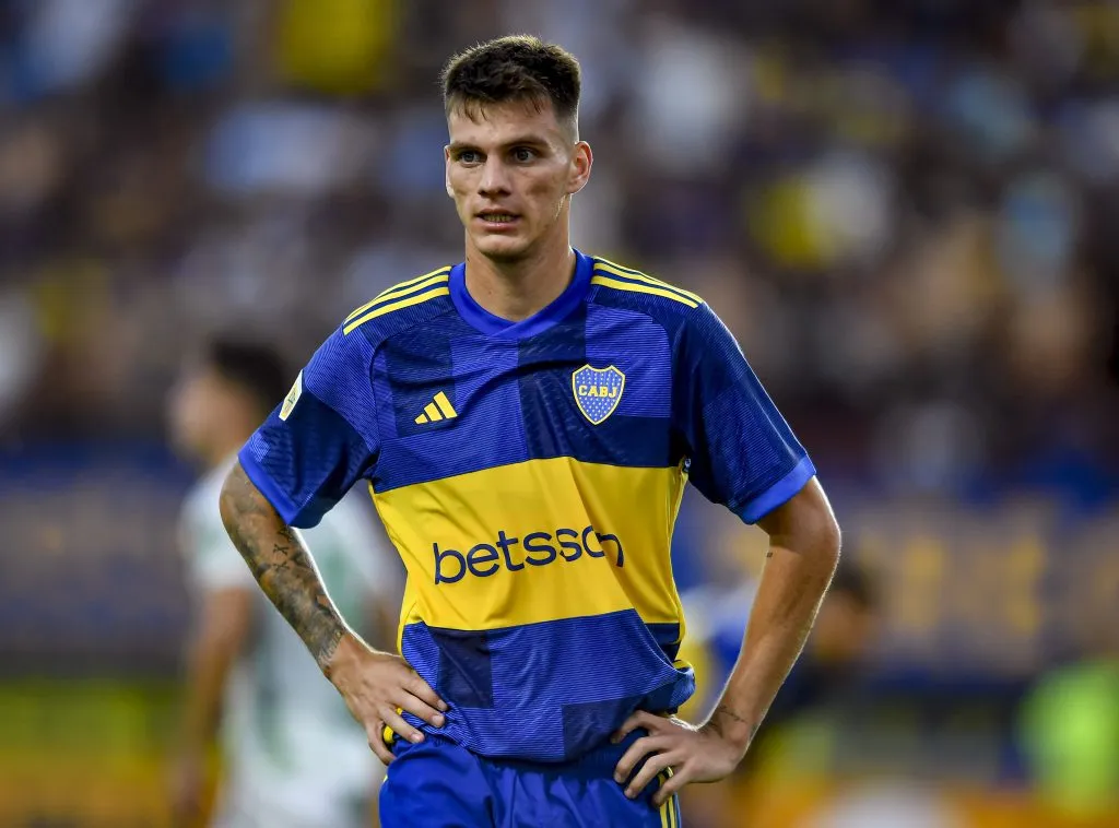 Kevin Zenón en Boca. (Getty)