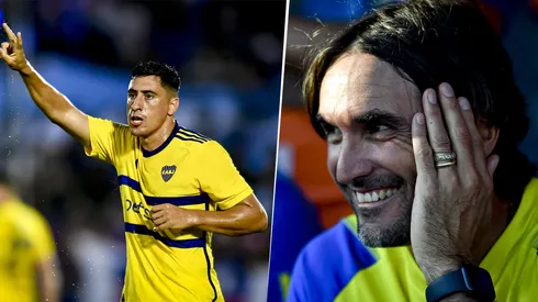 Miguel Merentiel y Diego Martínez en Boca