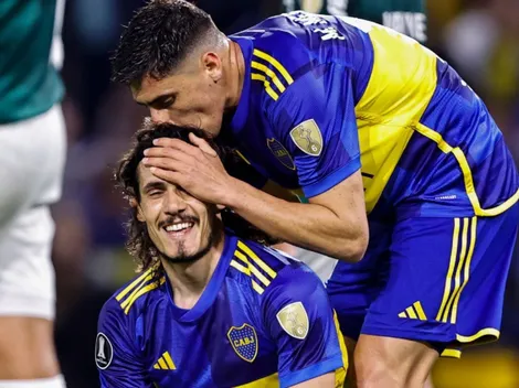 Merentiel se plantó y defendió a Cavani de las críticas: "Hará muchos goles acá"