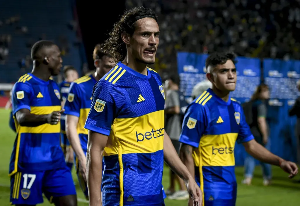 Edinson Cavani en Boca (Getty Images)