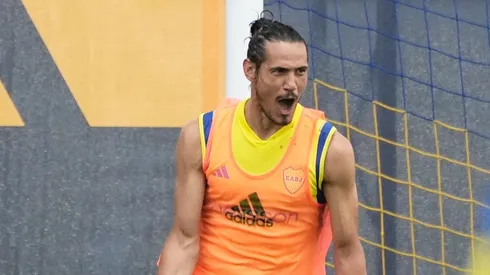 El mensaje de Cavani en redes sociales. Foto: Boca Oficial