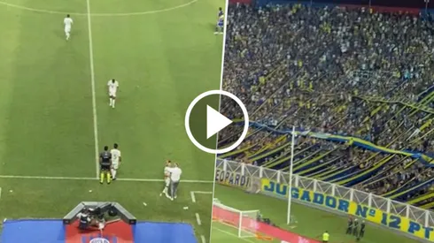 El cuarto jugador que fue silbado por los hinchas de Boca en el duelo con Sarmiento. (Captura)