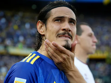 La publicación de Cavani tras las críticas de los hinchas de Boca