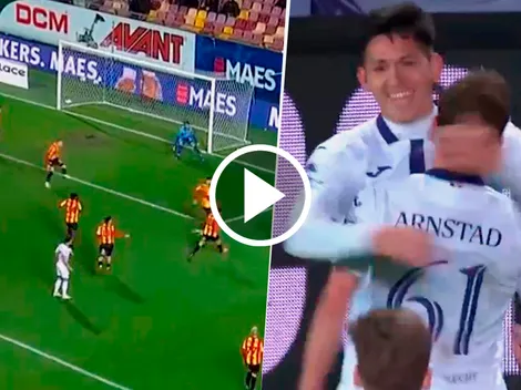 VIDEO | Luis Vázquez entró en el Anderlecht y metió un gol