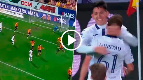 Luis Vázquez convirtió otro gol en Bélgica. (Captura @SC_ESPN)