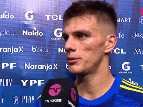 Zenón fue la figura de Boca ante Sarmiento y habló sobre Cavani