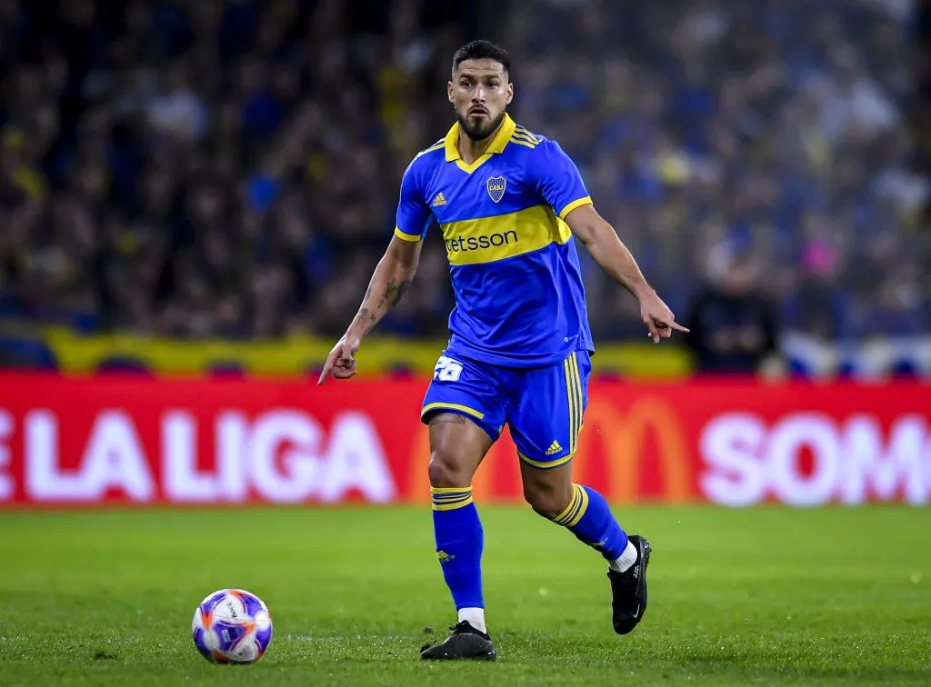 Bruno Valdez en Boca. (Getty)