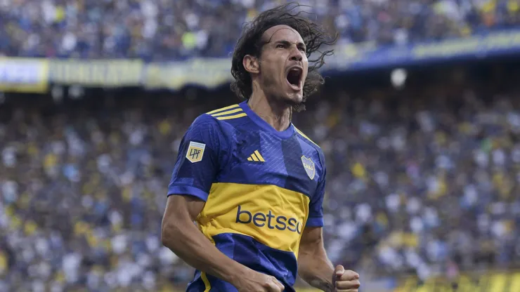 Edinson Cavani en Boca