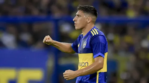 Miguel Merentiel en Boca vs. San Lorenzo