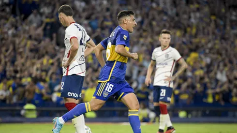 Miguel Merentiel en Boca vs. San Lorenzo