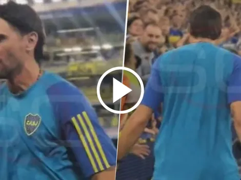 El gesto de Diego Martínez a la platea de Boca ni bien terminó el partido