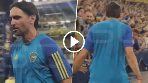 El gesto de Diego Martínez.