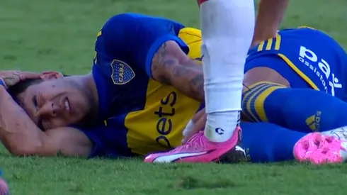 Pésima noticia para Boca: cuál es la grave lesión que sufrió Lucas Blondel