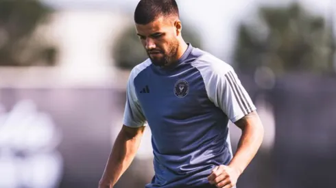 Weigandt ya se entrena en el Inter Miami y espera por su debut.