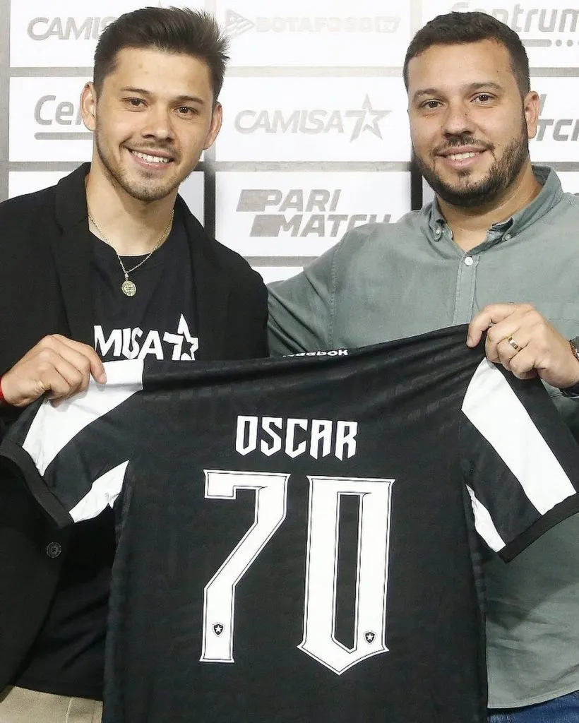 Óscar Romero, con la 70. (Botafogo).