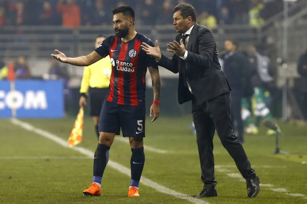 Claudio Biaggio, al frente de San Lorenzo hace algunos años. (IMAGO / Photosport)