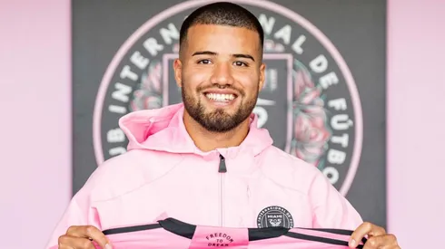 El nombre y dorsal del Chelo Weigandt en Inter Miami.