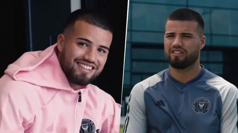 Marcelo Weigandt en su presentación en Inter Miami