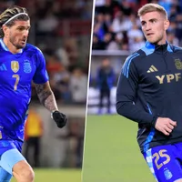 Valentini le respondió a De Paul por su chicana a los más jóvenes de la Selección Argentina