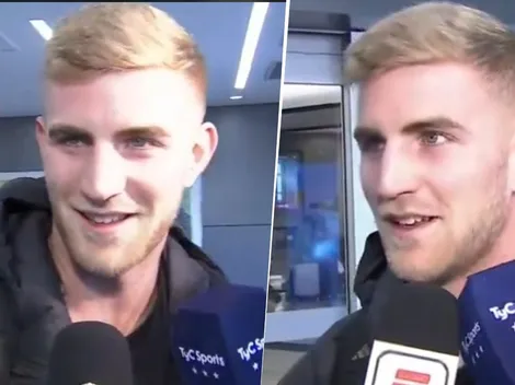 ¿Pone la firma? Valentini volvió de la Selección Argentina y habló por primera vez de su renovación