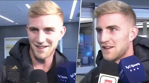 Nicolás Valentini habló de su renovación