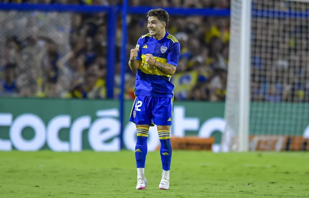 Lucas Blondel en Boca (Getty Images)