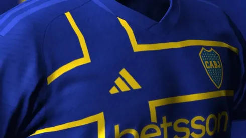 La nueva camiseta alternativa de Boca fue multada por CONMEBOL.