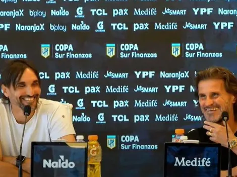 El divertido cruce entre Diego Martínez y Rubén Insúa antes del Boca-San Lorenzo: "Yo sí me acuerdo"