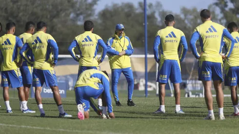 Los detalles de la práctica de Boca.