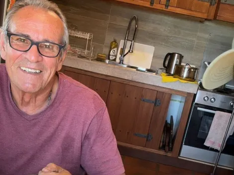 El almuerzo de Cavani con su padre en Uruguay que se hizo viral: "Bien de campo"