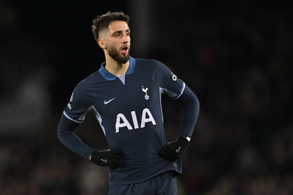 Bentancur en Tottenham (Getty Images)