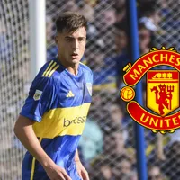 El inesperado plan del Manchester United si logra comprarle a Boca el pase de Aaron Anselmino