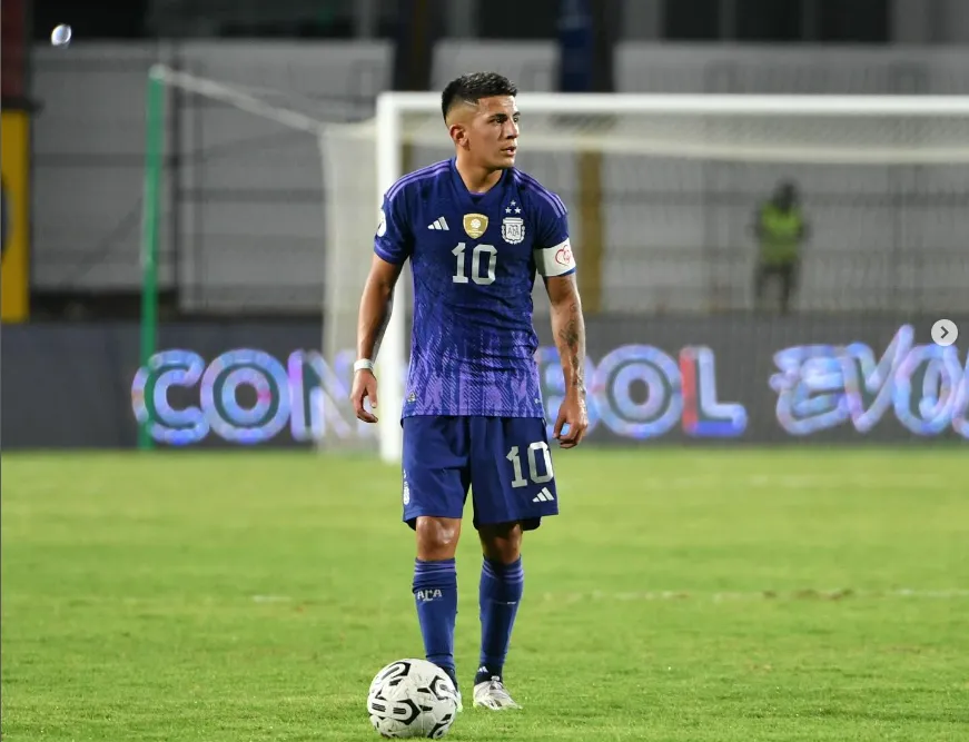 Almada, un sueño para Boca. (Instagram)