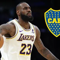 "De Boca": el detalle en la ropa de LeBron James que enloqueció a los hinchas de Boca