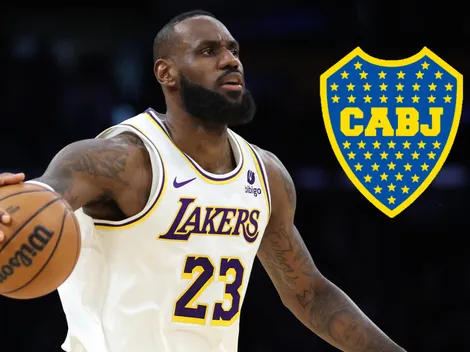 "De Boca": el detalle en la ropa de LeBron James que enloqueció a los hinchas de Boca